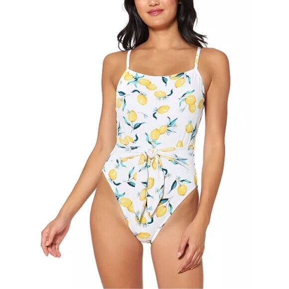 New. Jessica Simpson lemons swimsuit. Medium. Retails $98 - Picture 2 of 10